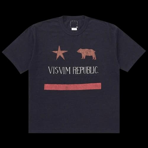 Visvim Jumbo Tee Short-Sleeve Republic 'Navy'