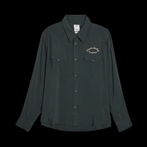 Visvim Four Corner Long-Sleeve 'Black'