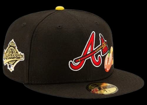 New Era Offset x Atlanta Braves 59fifty Fitted Hat Black