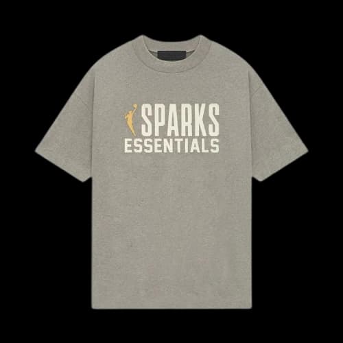 Fear of God Essentials x WNBA Sparks Tee 'Warm Heather'