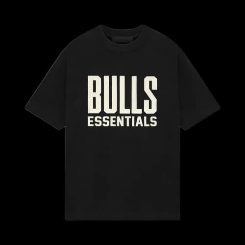 Fear of God Essentials x NBA Bulls Tee 'Black'