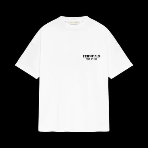 Fear of God Essentials 25FW Short Sleeve T-Shirt 'White'