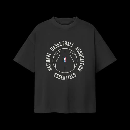 Fear of God Essentials NBA x Barkley Hendricks 90s Tee 'Faded Black'