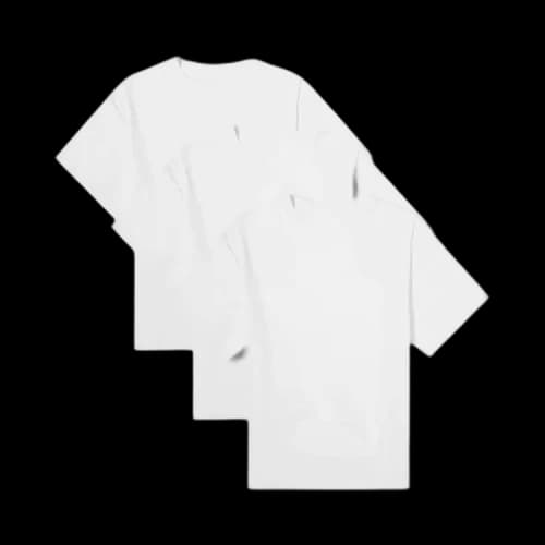 Fear of God Essentials Three Pack of Short-Sleeve T-shirt 'White'