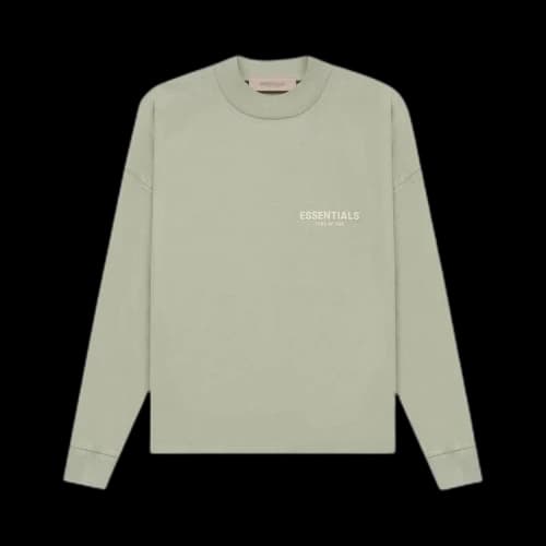 Fear of God Essentials Essentials Long-Sleeve Tee 'Sea Foam'