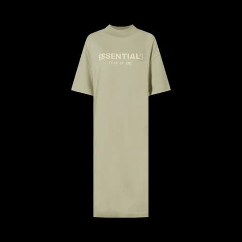 Fear of God Essentials T-Shirt Dress 'Seafoam'