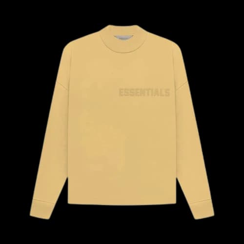 Fear of God Essentials Long-Sleeve Tee 'Light Tuscan'