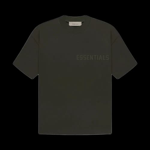Fear of God Essentials Short-Sleeve Tee 'Off Black'