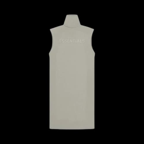 Fear of God Essentials Sleeveless T-Shirt Dress 'Seal'