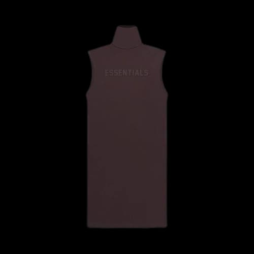 Fear of God Essentials Sleeveless T-Shirt Dress 'Plum'