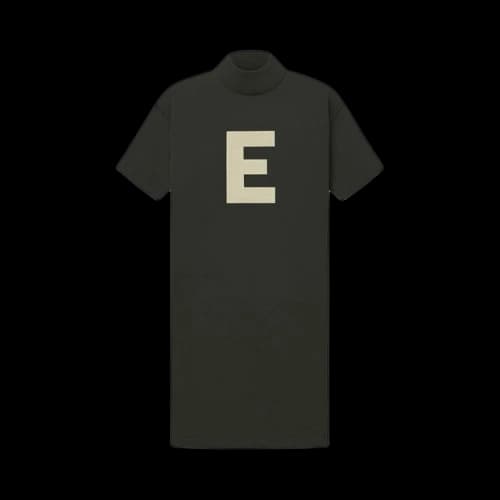 Fear of God Essentials 3/4 T-Shirt Dress 'Off Black'