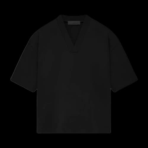 Fear of God Essentials V-Neck 'Jet Black'