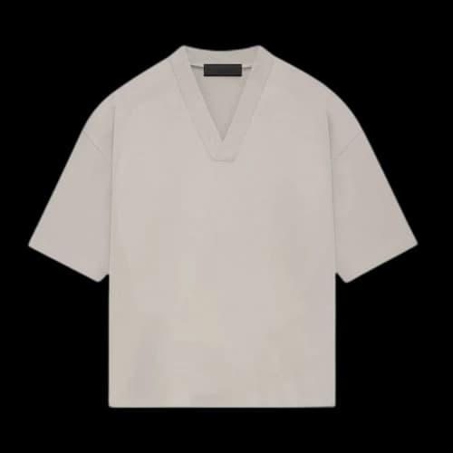 Fear of God Essentials V-Neck 'Silver Cloud'