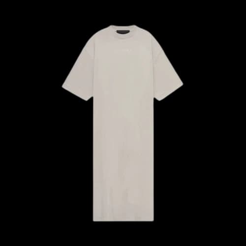 Fear of God Essentials FW23 3/4 Sleeve Dress 'Silver Cloud' (Women's)