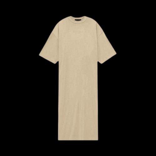 Fear of God Essentials FW23 3/4 Sleeve Dress 'Gold Heather' (Women's)
