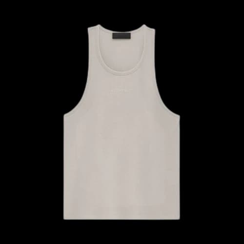 Fear of God Essentials Tanktop 'Silver Cloud'