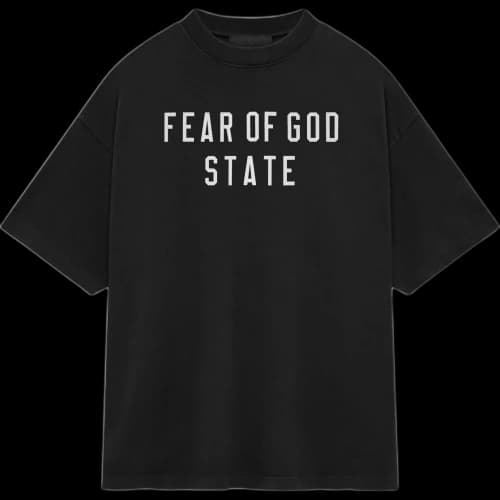 Fear of God Essentials Heavy Crewneck Tee Black