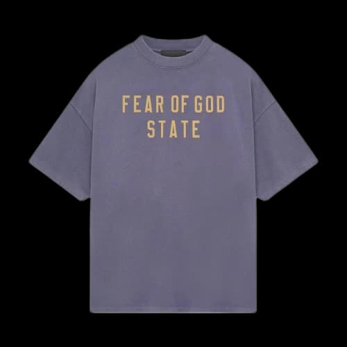 Fear of God Essentials Heavy Crewneck Tee Lavender