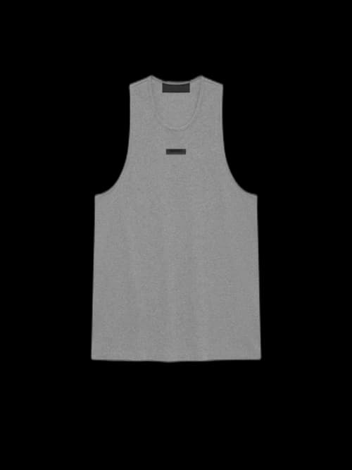 Fear of God Essentials Ribbed Tank Dark Heather