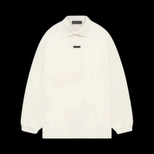 Fear of God Essentials Pique Long Sleeve Polo Shell