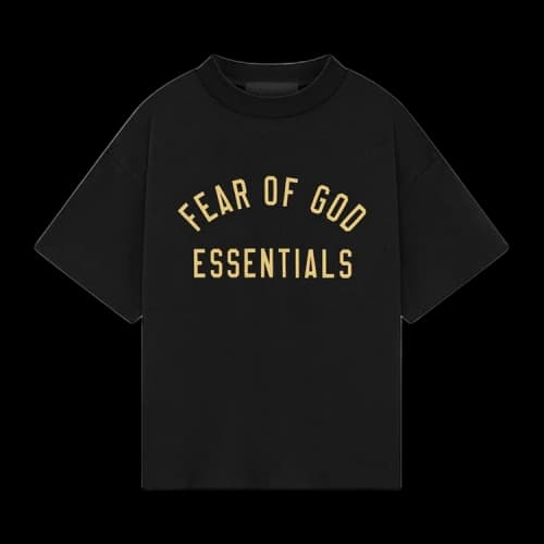 Fear of God Essentials Womens Tri-Blend Crewneck Tee Black