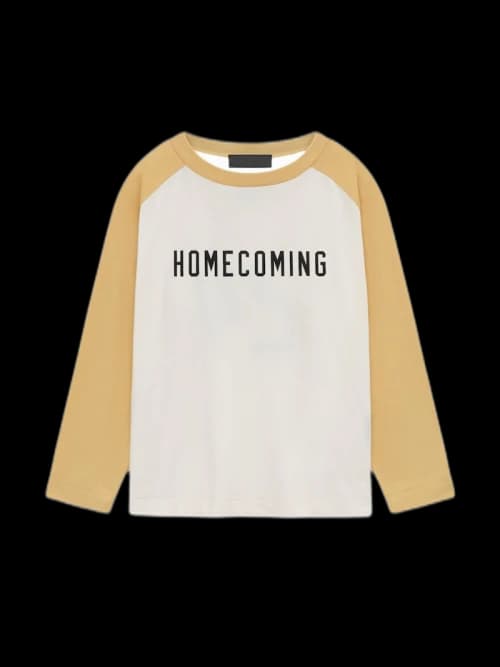 Fear of God Essentials Womens Tri-Blend Baseball Shirt Amber