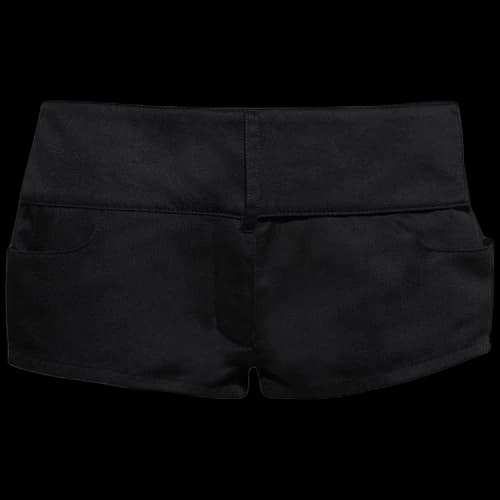 Courrèges Belted Shorts 'Black'