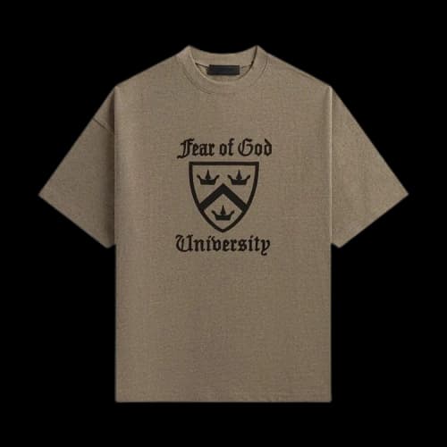 Fear of God Essentials Heavy Crewneck Tee 'Heather Grey'