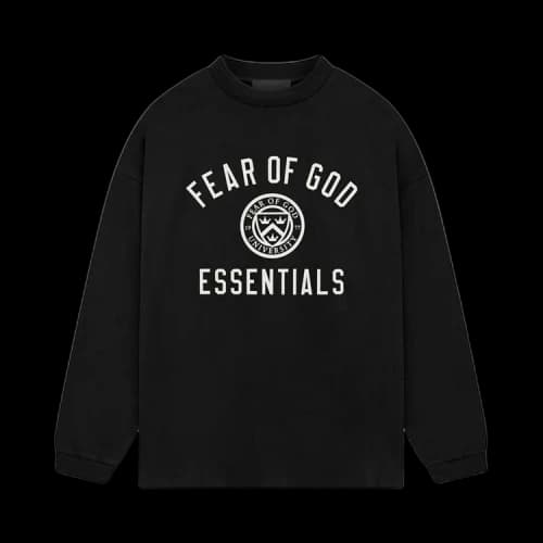 Fear of God Essentials Jersey Long-Sleeve Tee 'Black'
