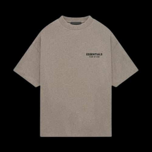 Fear of God Essentials Jersey Crewneck T-Shirt 'Heather Grey'