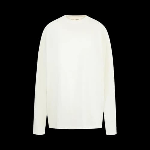 Fear of God Essentials Classic Fit Long-Sleeve Tee 'Ivory'