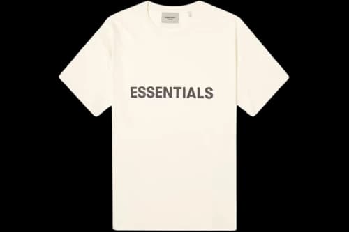 Fear of God Essentials Short-Sleeve Tee 'Buttercream'