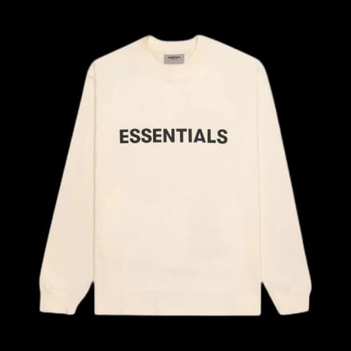 Fear of God Essentials Long-Sleeve Tee 'Buttercream'