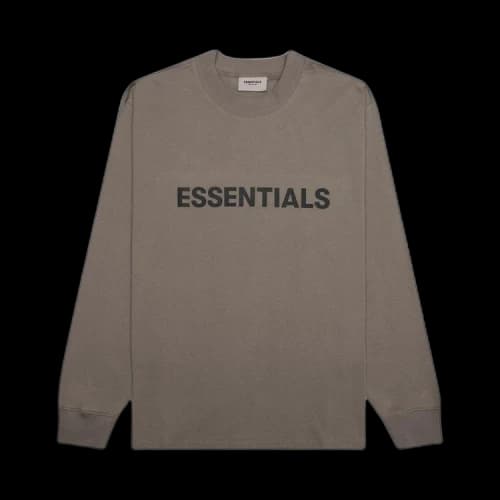 Fear of God Essentials Long-Sleeve Tee 'Taupe'