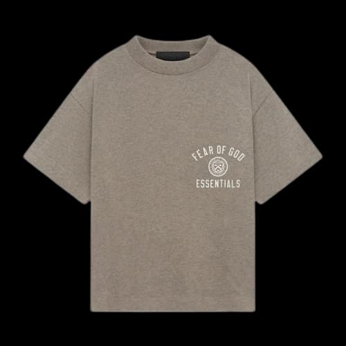 Fear of God Essentials Women's Tri-Blend Crewneck Tee (FW24) Heather Gray