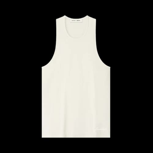 Fear of God Essentials Embroidered Essential Tank Ivory