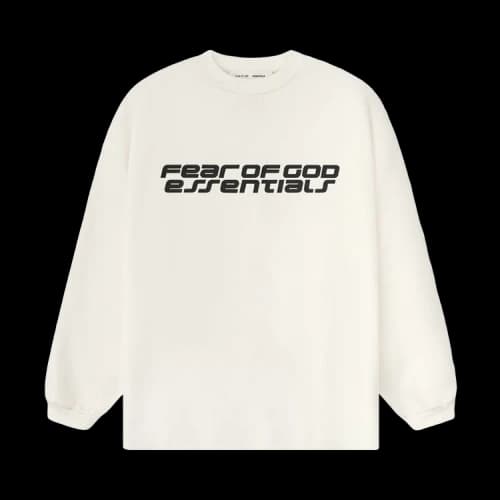 Fear of God Essentials 90's Long-Sleeve Tee 'Ivory'