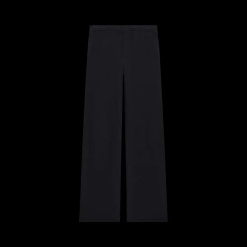 Courrèges Embroidered Fleece Sweatpants 'Black'