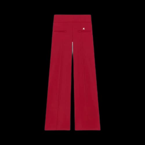 Courrèges Interlock Tracksuit Pants 'Ruby'