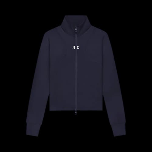 Courrèges Scuba Tracksuit Interlock Jacket 'Navy'