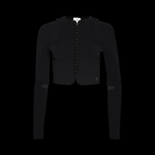 Courrèges Scuba Knit Cardigan 'Navy'