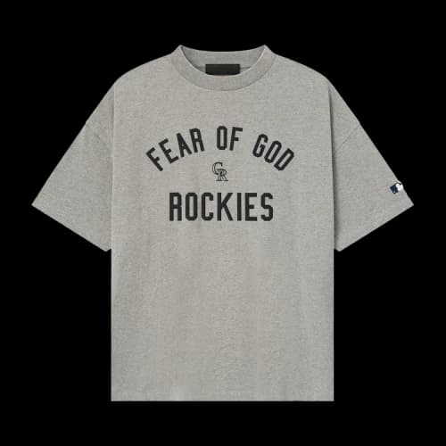 Fear of God Essentials Rockies 90s Tee 'Concrete Heather'