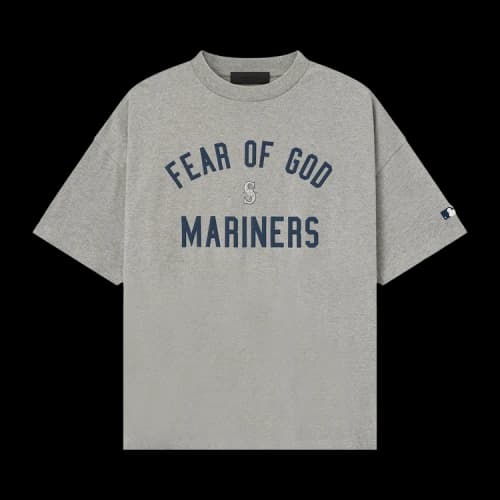 Fear of God Essentials Mariners 90s Tee 'Concrete Heather'