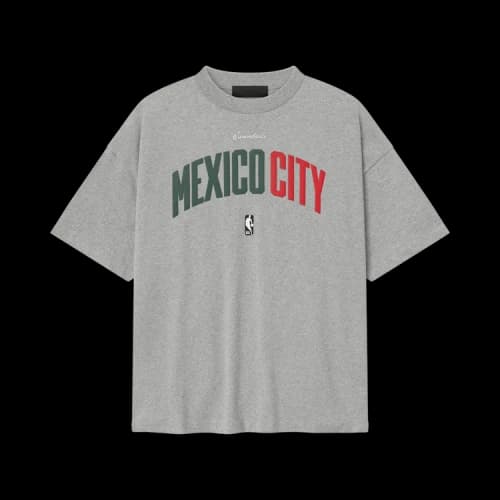 Fear of God Essentials Mexico City 90s Tee Concrete Heather