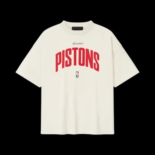 Fear of God Essentials Pistons 90s Tee Cream White