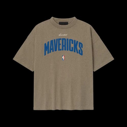 Fear of God Essentials Mavericks 90s Tee Homestead Heather