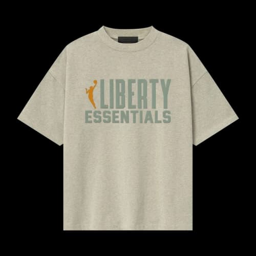 Fear of God Essentials Liberty 90's Tee Heather Stone