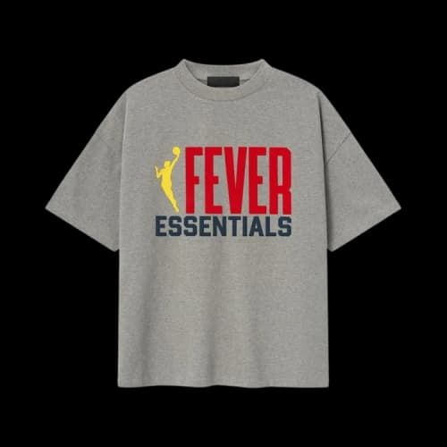 Fear of God Essentials Fever 90's Tee Concrete Heather