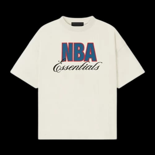 Fear of God Essentials NBA 90's Crewneck Sweatshirt Concrete Heather