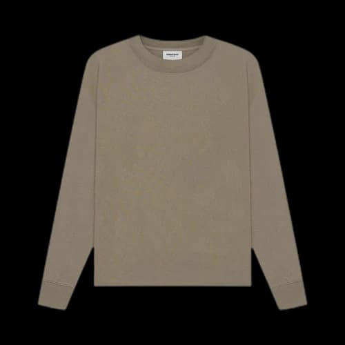 Fear of God Essentials Long-Sleeve Tee 'Taupe'